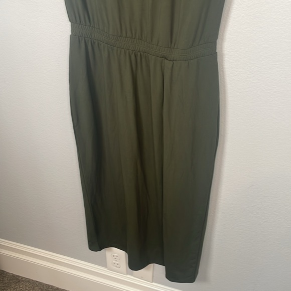 Universal Standard Havana Define Jersey Dress Midi length color Nori NWT 2XS 6-8 - Picture 6 of 10